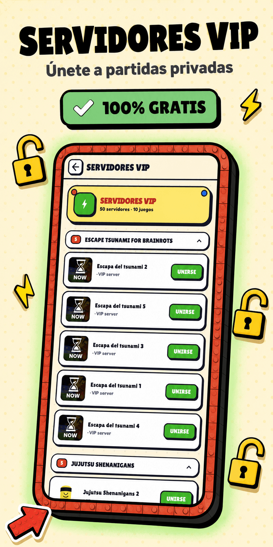 Servidores VIP en Bublox